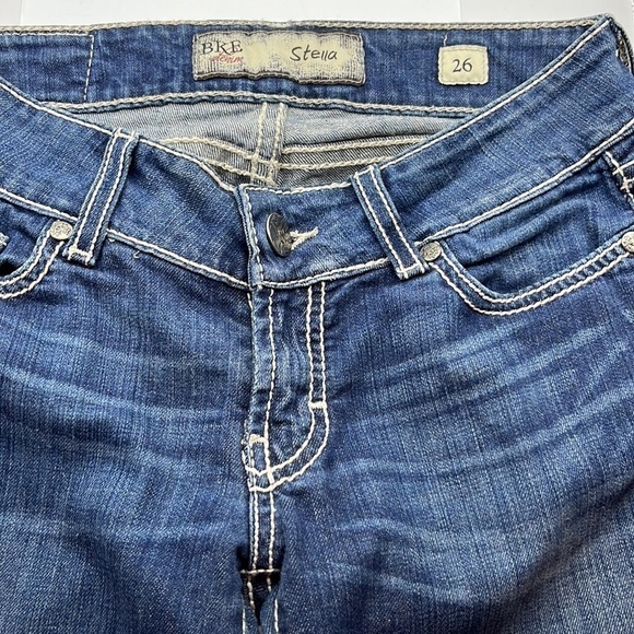 BKE Denim Stella Low Rise Ankle Size 26 - Picture 15 of 16